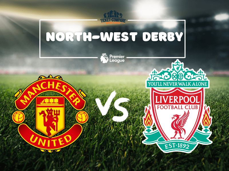 Manchester United og Liverpool-merker på banen