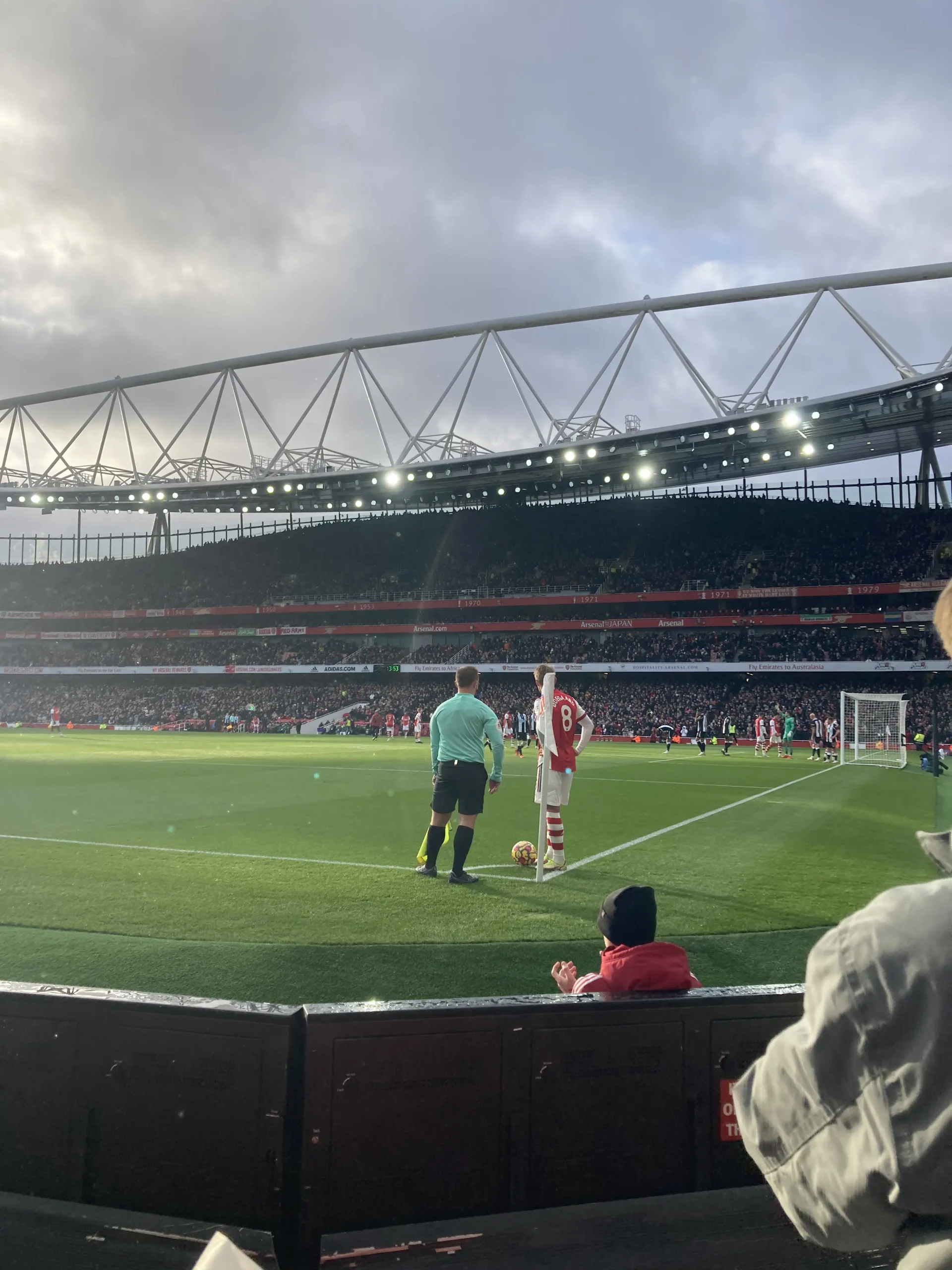 Nedre nivå North Bank hjørne utsikt