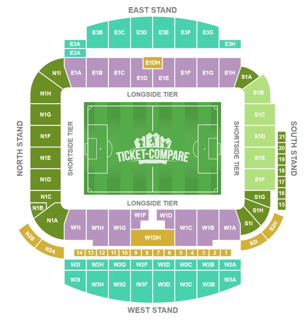 American Express Stadium Salkart
