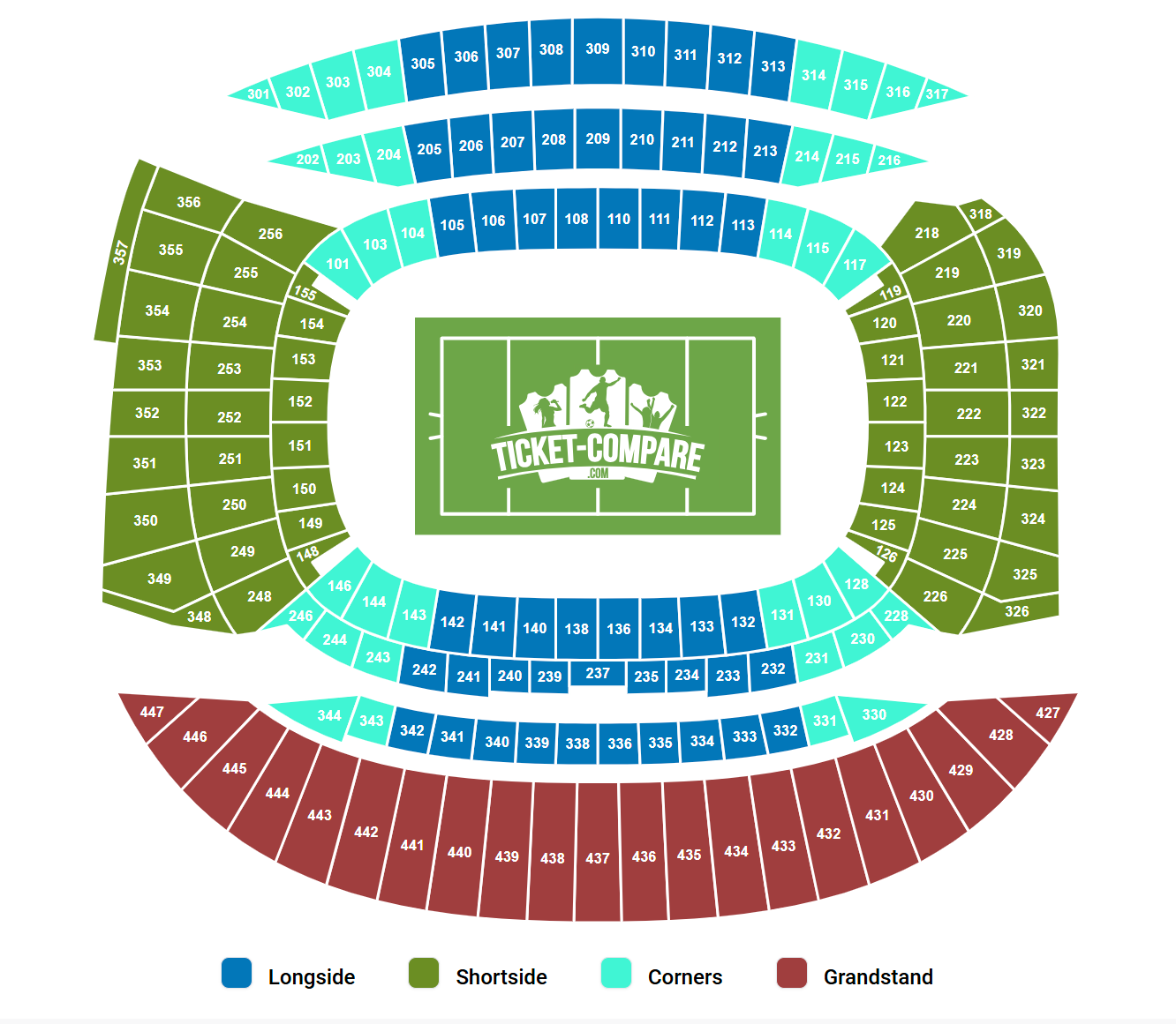 Soldier Field Stadium Salkart