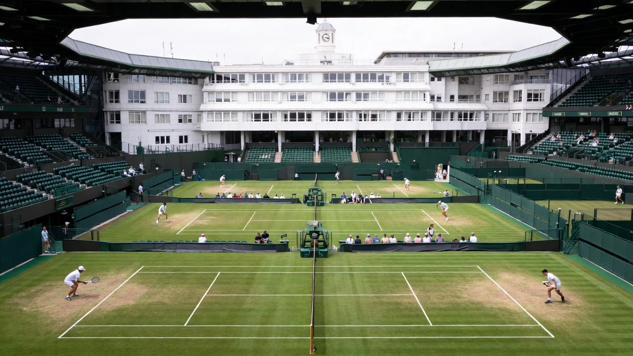 Sådan ser du de største spillere ved Wimbledon: Hvilke baner spiller stjernerne på background image
