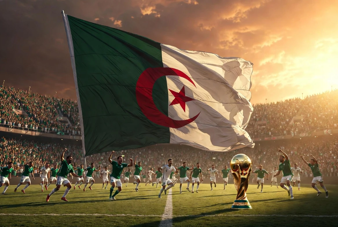 Slik kjøper du Algerie billetter til VM 2026 background image