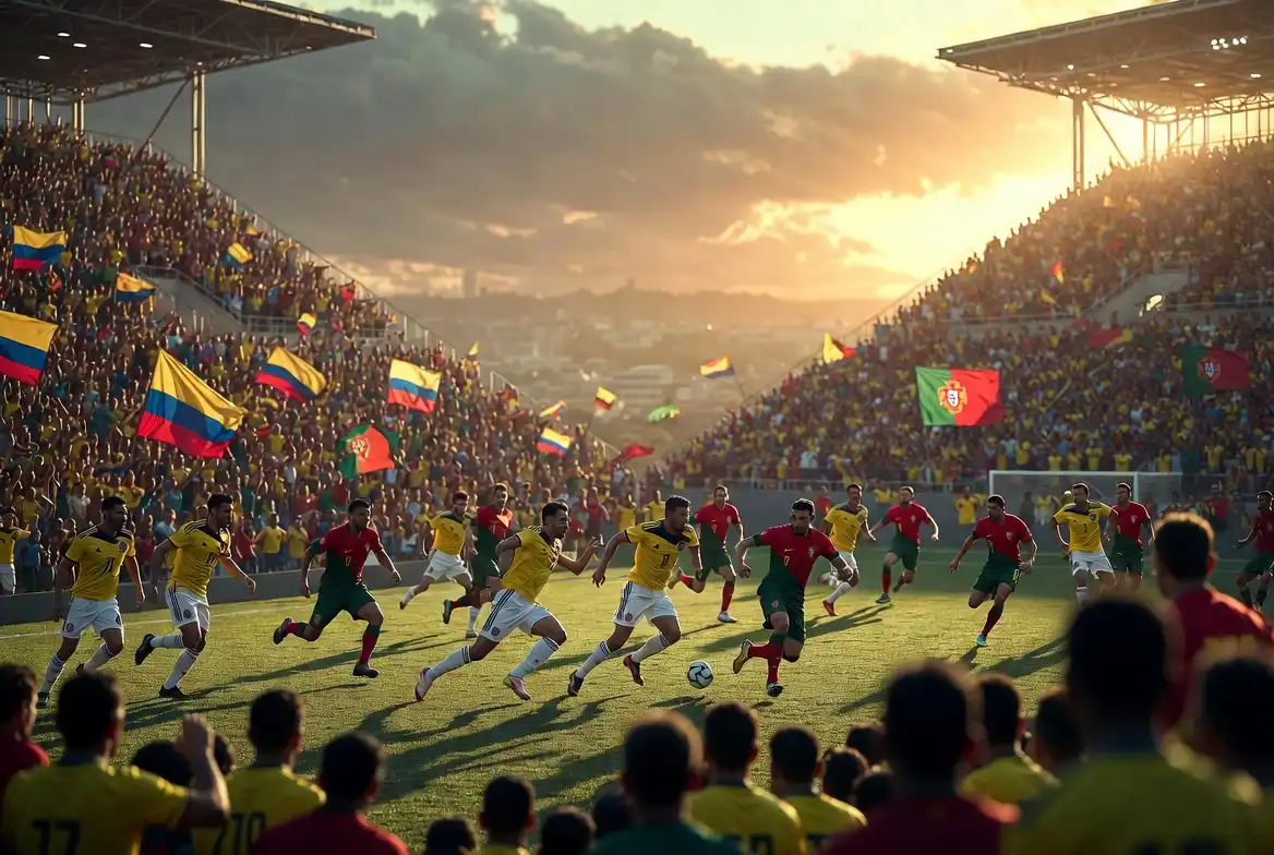 Hvordan kjøpe Colombia vs Portugal VM 2026 billetter background image