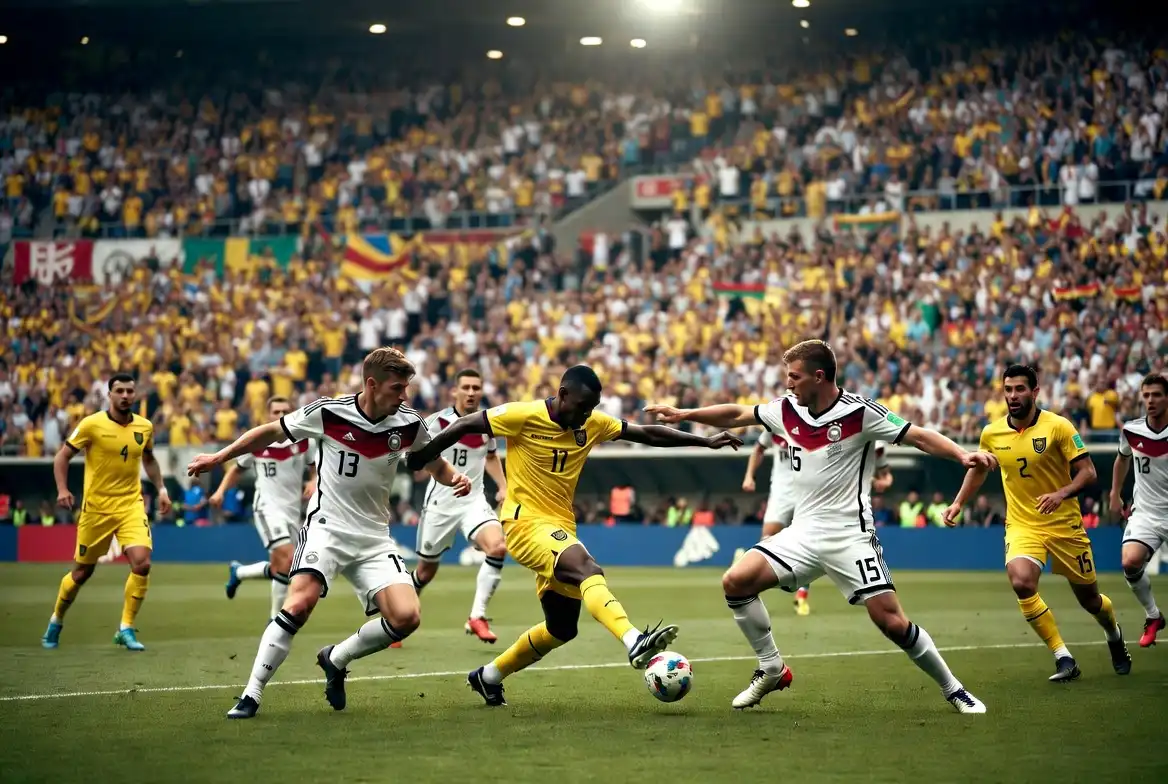 Hvordan kjøpe Ecuador vs Tyskland World Cup 2026 billetter background image