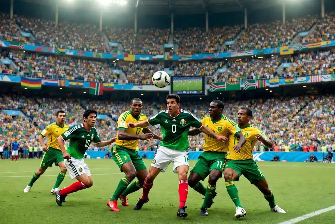 Slik kjøper du Mexico vs Sør-Afrika World Cup 2026 billetter background image