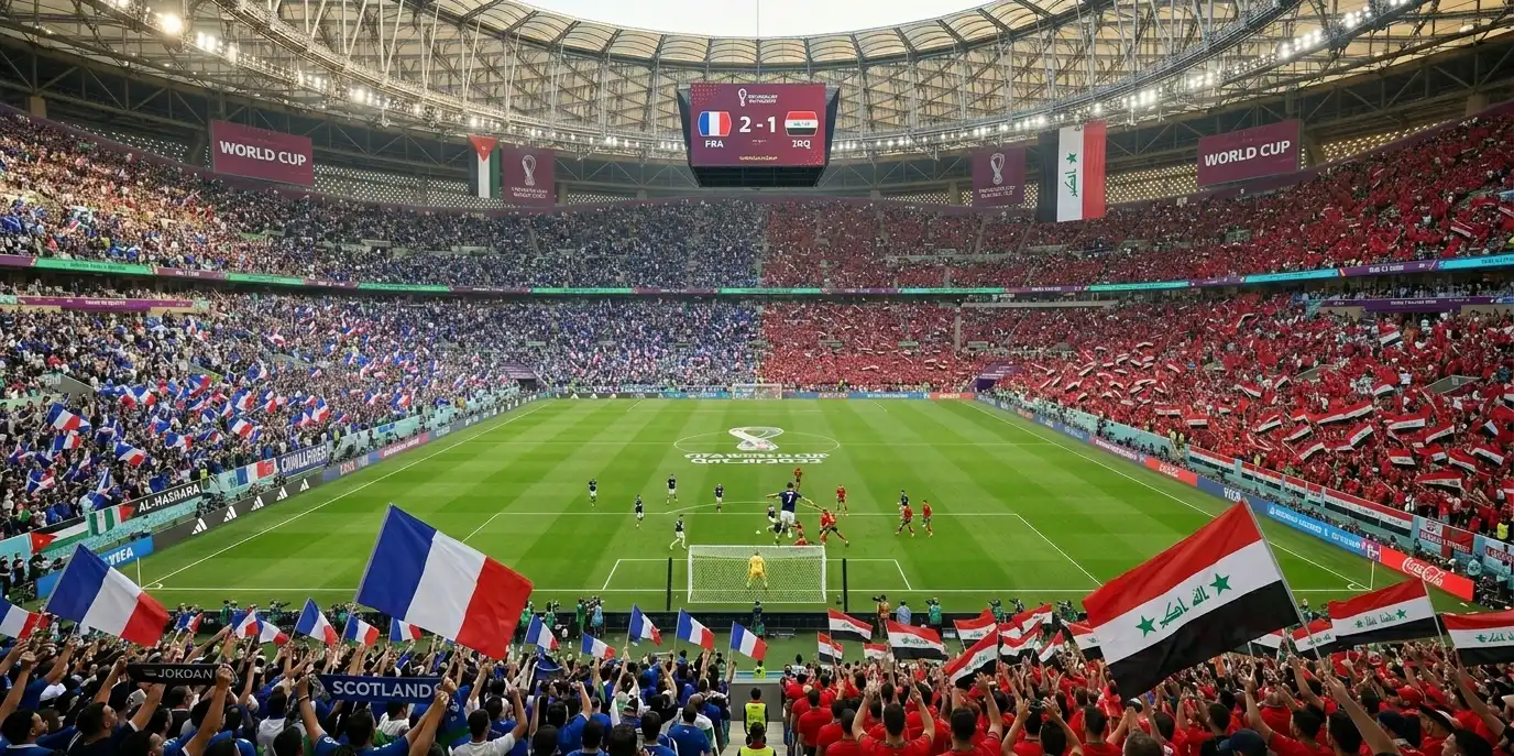 Slik kjøper du Frankrike vs Irak World Cup 2026 billetter background image