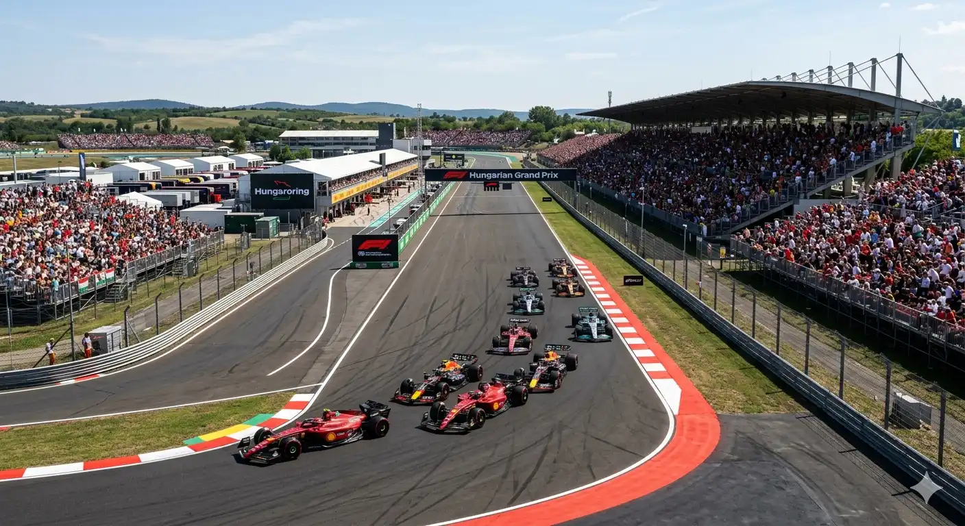 Hvordan er General Admission på det ungarske Grand Prix? background image