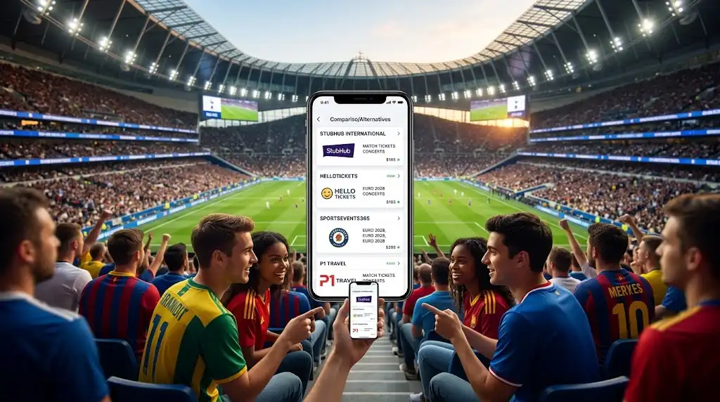 Beste Fanatix-alternativer for sports- og eventbilletter background image