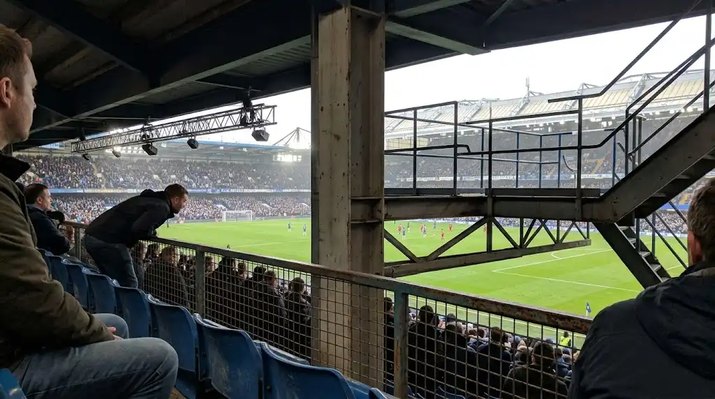 Værste sted at sidde på Stamford Bridge background image