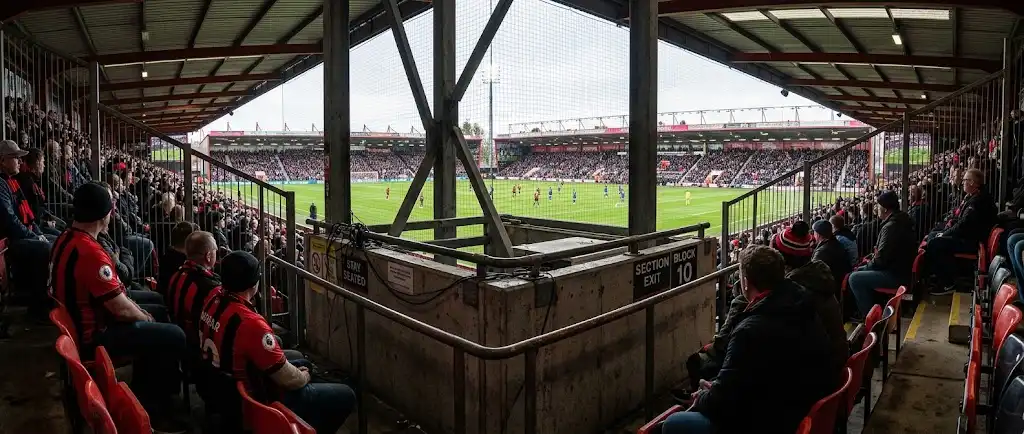 Sletteste plasser å sitte på Vitality Stadium background image