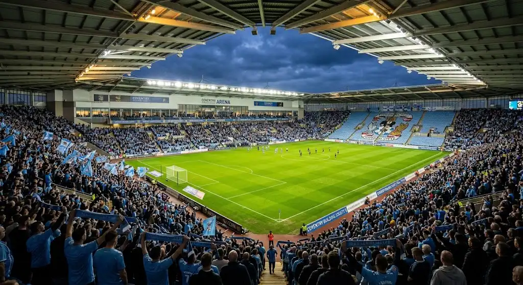 Slik kjøper du Coventry City billetter til bortekamper background image