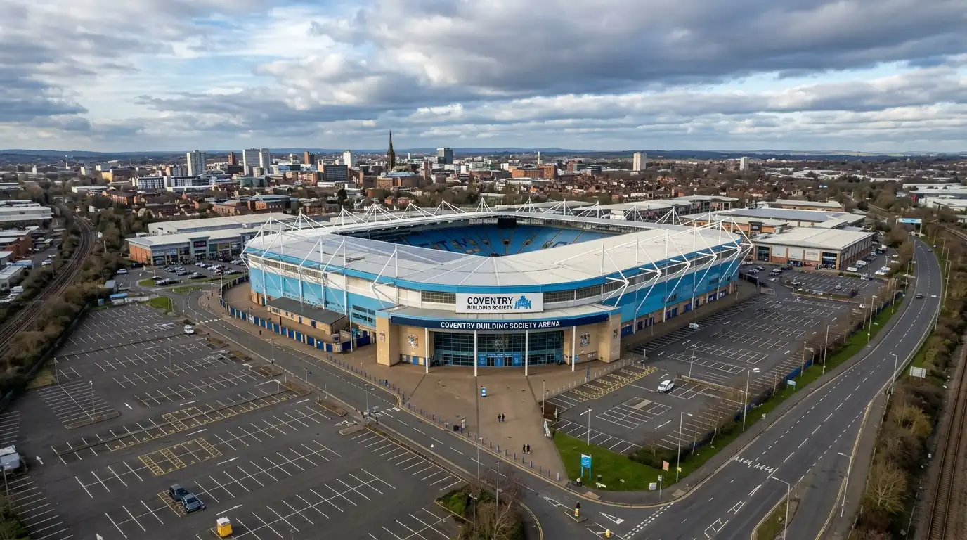 Hvordan kjøpe Coventry City-billetter uten medlemskap background image