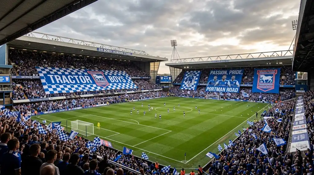 Slik kjøper du Ipswich Town bortebilletter background image